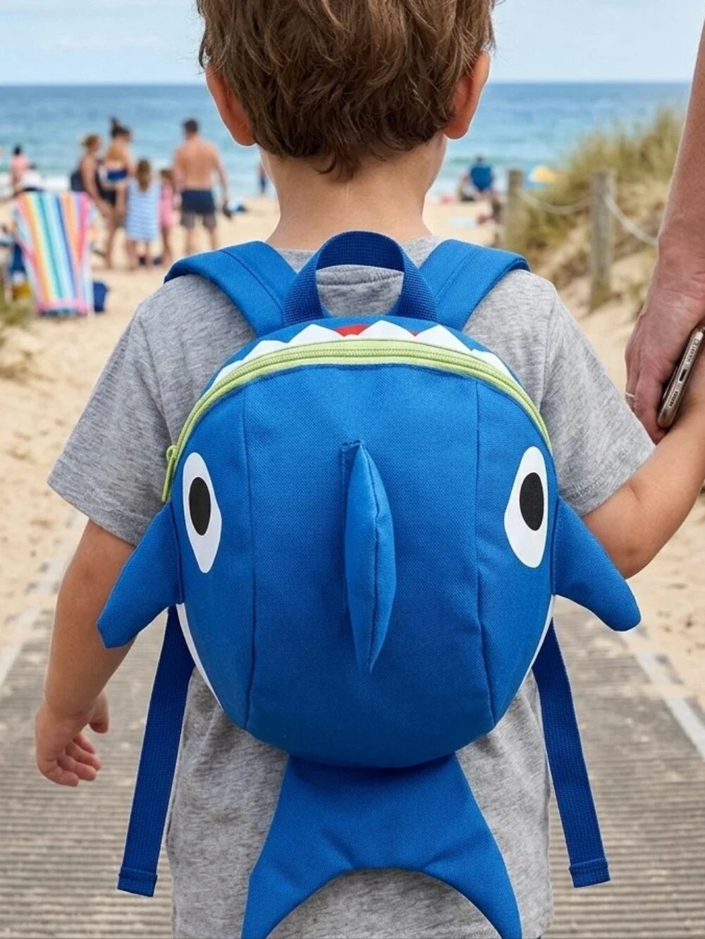 Kids Safety  Lost Shark Backpack Strap Bag